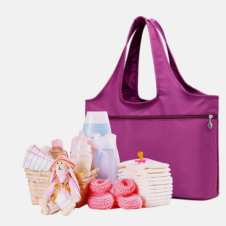 Große Kapazität Tote Handtaschen Multi Pocket Functional Mommy Bag Schultertaschen