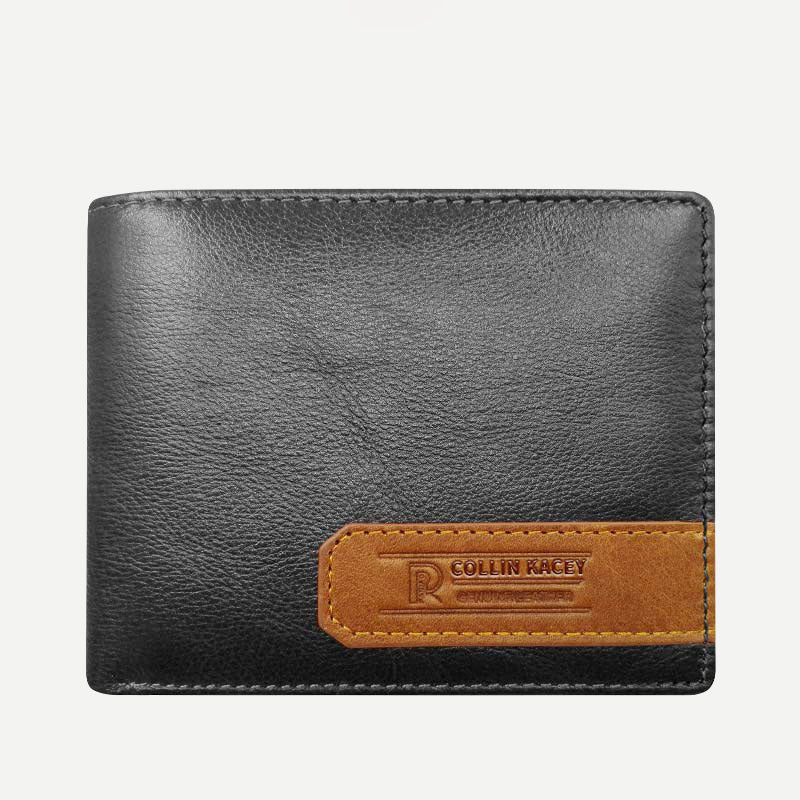 Herren Retro Bifold Kurze Geräumige Leder Geldbörse Multi Style Optionals