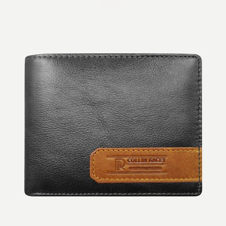 Herren Retro Bifold Kurze Geräumige Leder Geldbörse Multi Style Optionals