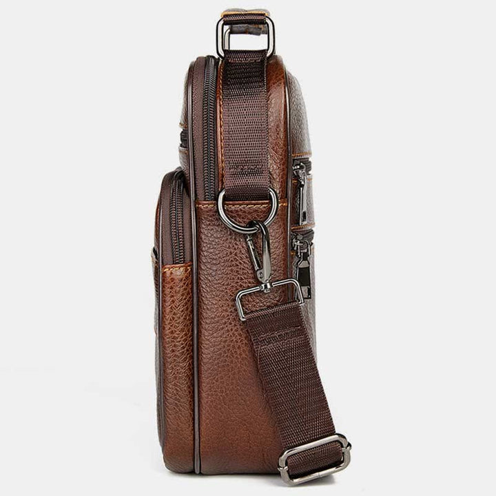Messenger Bag für Herren, für Geschäftsreisen, kleine Umhängetasche