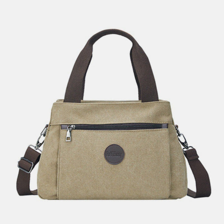 Umhängetasche mit großem Fassungsvermögen und mehreren Taschen