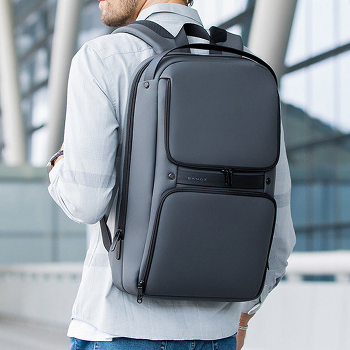 Wasserdichter Multifunktions-Business-Laptop-Rucksack für Herren mit USB-Ladeanschluss