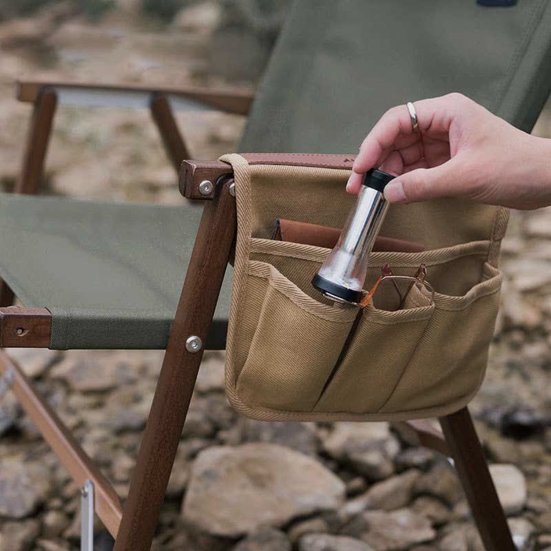 Armlehnentasche für Campingstühle zum Aufhängen, multifunktionale Aufbewahrungstasche