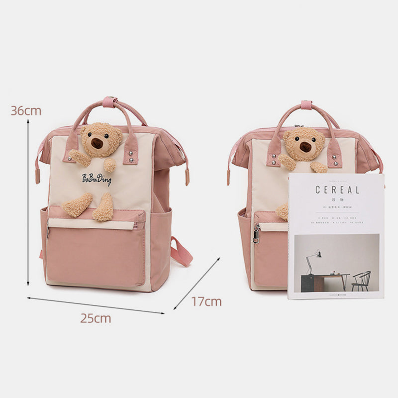 Kawaii Rucksack für Teenager-Mädchen, süßer College- und Highschool-Rucksack für Laptop und Bücher