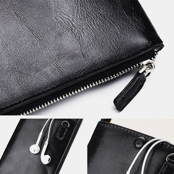 Multifunktionaler Kartenhalter, lange, schmale Brieftasche
