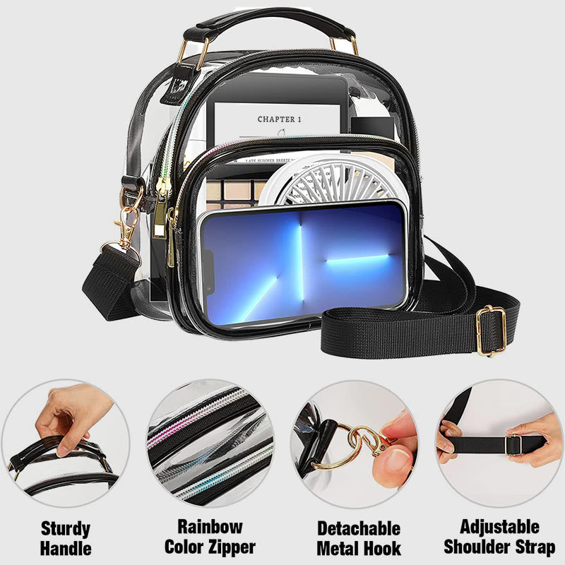 Umhängetasche für Damen, für den täglichen Ausflug, breiter Riemen, lässige Tasche
