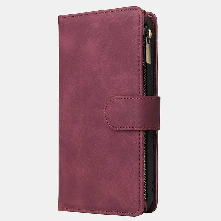 Stoßfeste Sansung Galaxy Z Fold 4 Fold 3 Hülle mit mehreren Kartenfächern