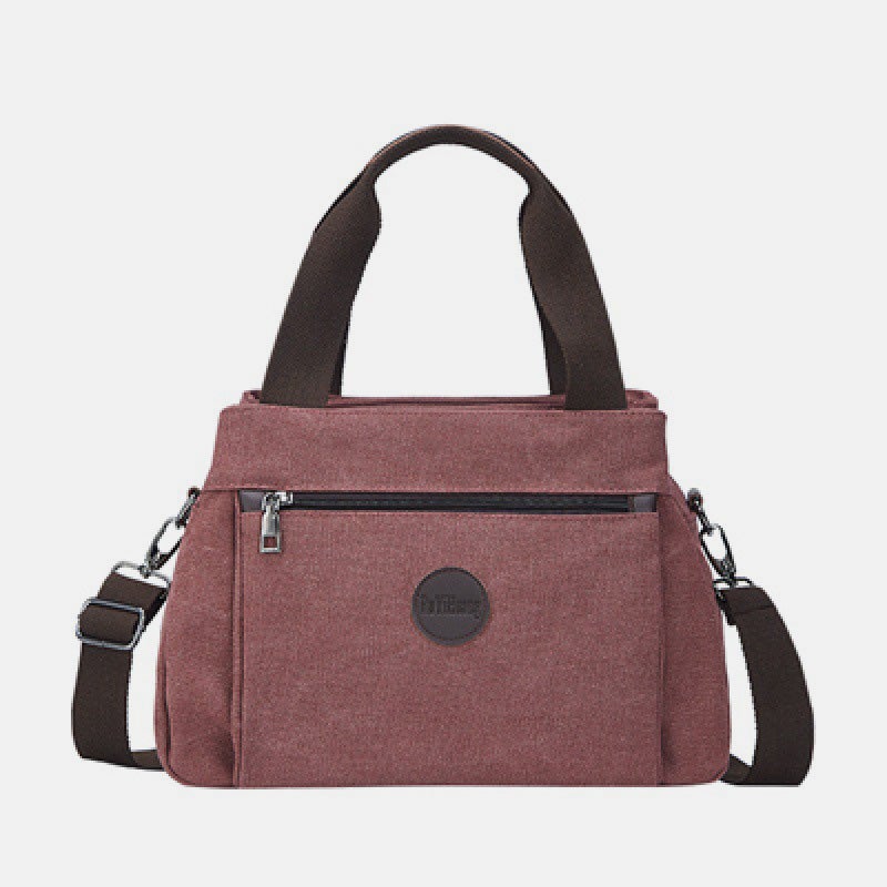 Umhängetasche mit großem Fassungsvermögen und mehreren Taschen