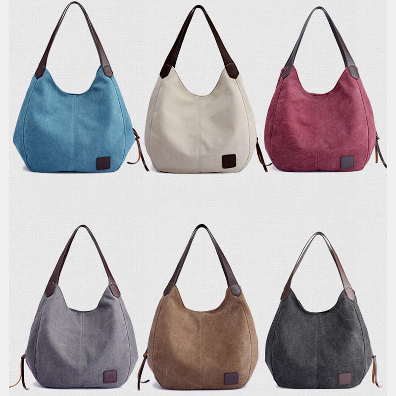 Retro Handtasche mit großem Fassungsvermögen, Umhängetasche