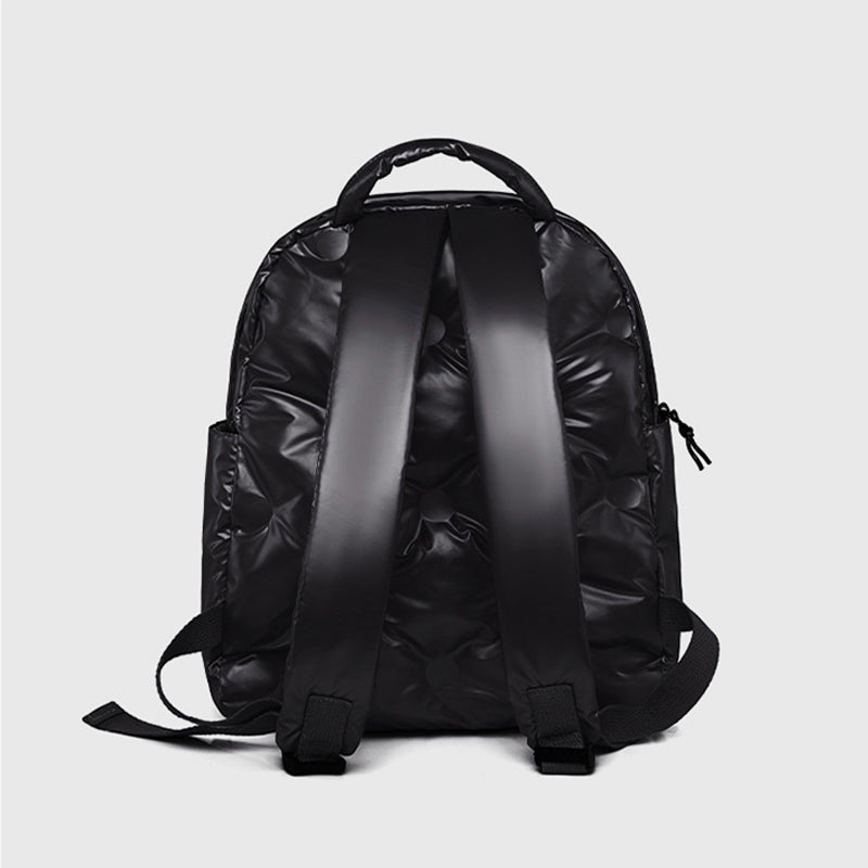 Daunenrucksack für Herren und Damen, bunt, gesteppt, für Reisen im Freien