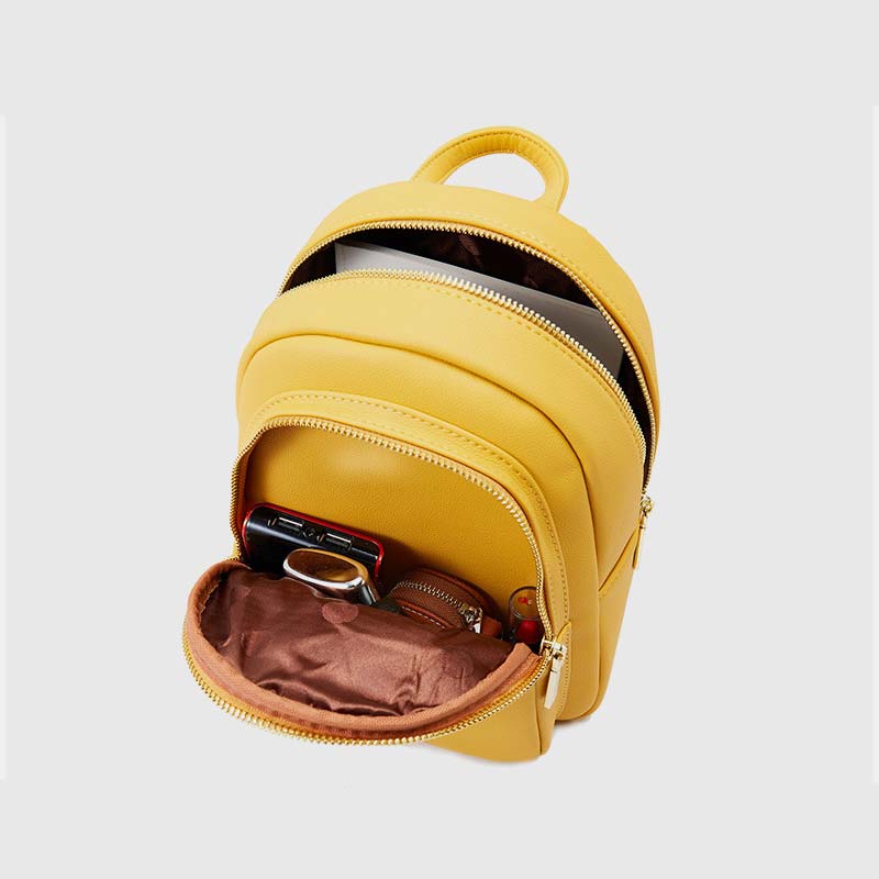 Lässige Umhängetasche mit mehreren Taschen, Mini-Rucksack