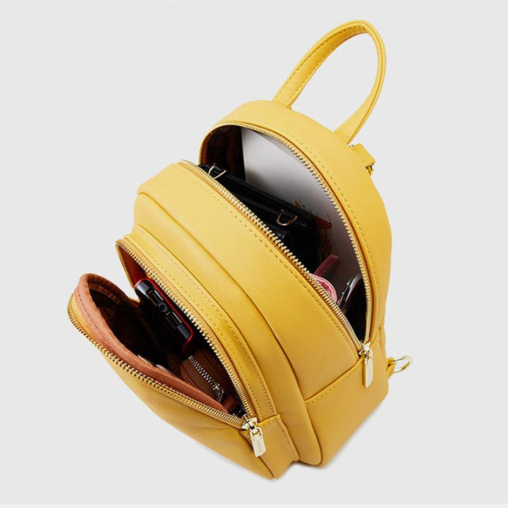 Lässige Umhängetasche mit mehreren Taschen, Mini-Rucksack