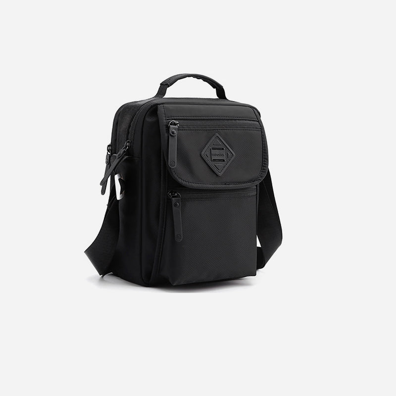 Tragbare Umhängetasche aus Nylon für Herren, minimalistische Schultertasche