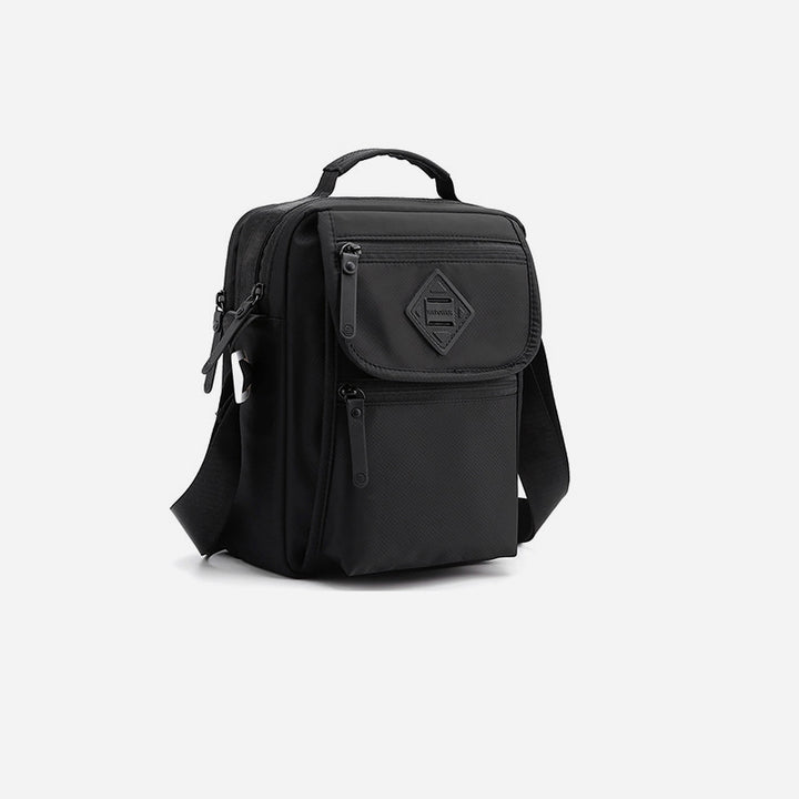 Tragbare Umhängetasche aus Nylon für Herren, minimalistische Schultertasche