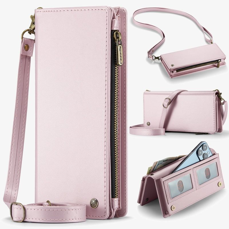 Crossbody Zipper Brieftasche Handy Geldbörse Telefon Tasche fit 6,7 zoll Telefon