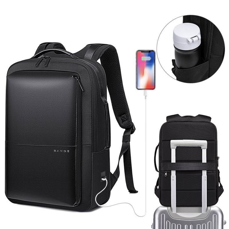 Business-Reise-Rucksack mit großem Fassungsvermögen für Männer, passend für 15,6-Zoll-Laptops