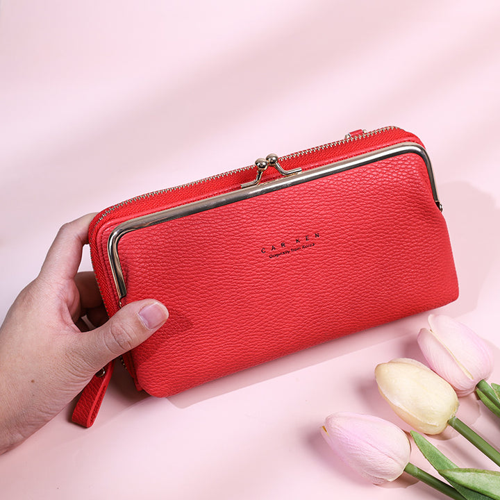 <versand innerhalb von stunden> Kiss-Lock Crossbody-Telefontasche</versand>