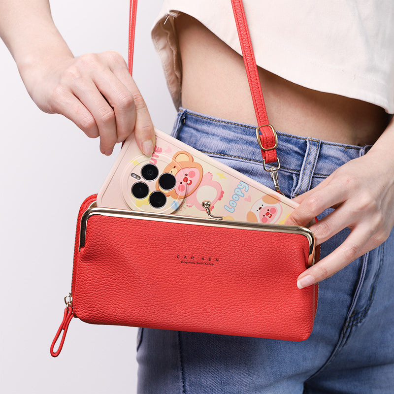 <versand innerhalb von stunden> Kiss-Lock Crossbody-Telefontasche</versand>