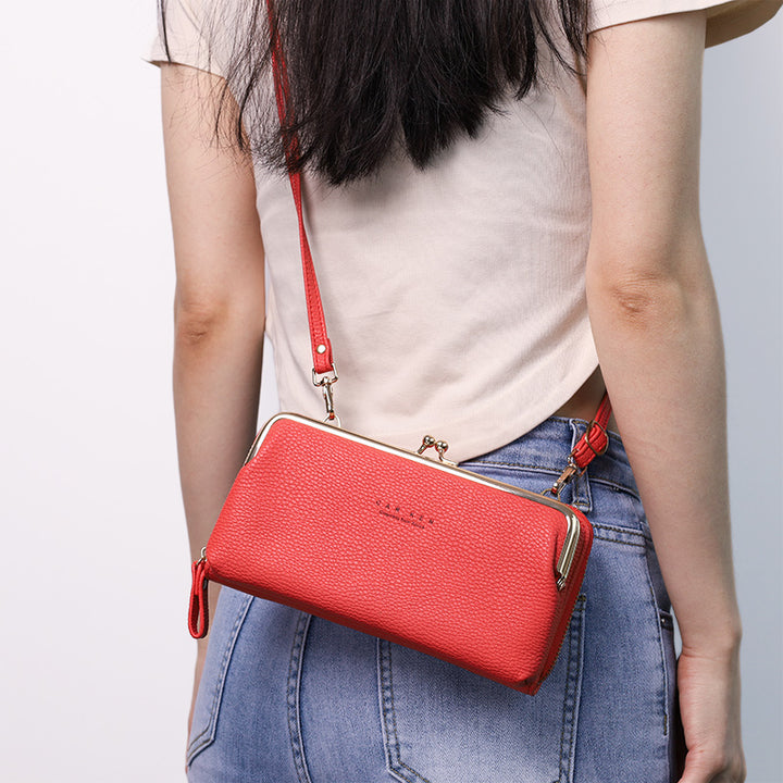 <versand innerhalb von stunden> Kiss-Lock Crossbody-Telefontasche</versand>