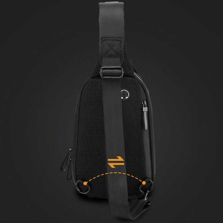 Leichte Reisetasche für Männer Trendy One-Shoulder Sling Bag Daypack