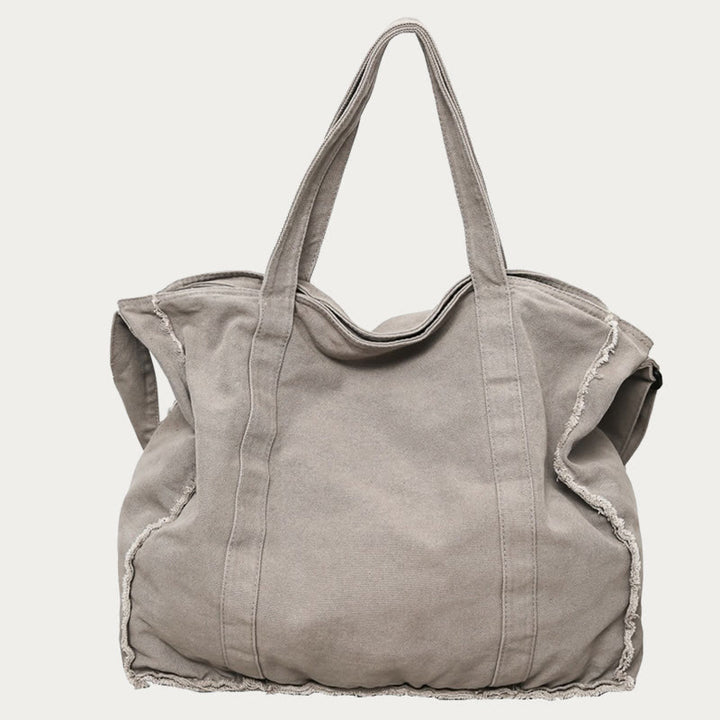 Vintage Large Canvas Tote Bag Umhängetasche für Damen und Herren