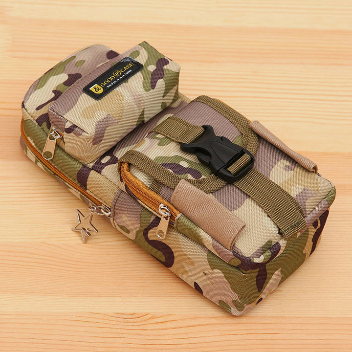 Taktischer Großraum-Stiftemechanismus Camo Reißverschluss-Stiftemechanismus