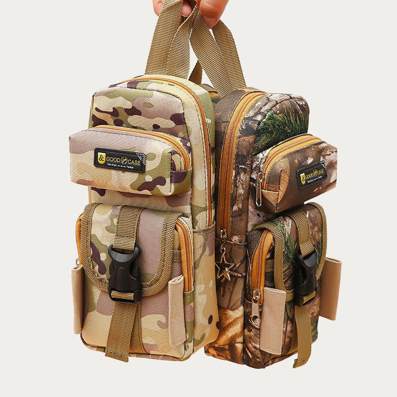 Taktischer Großraum-Stiftemechanismus Camo Reißverschluss-Stiftemechanismus