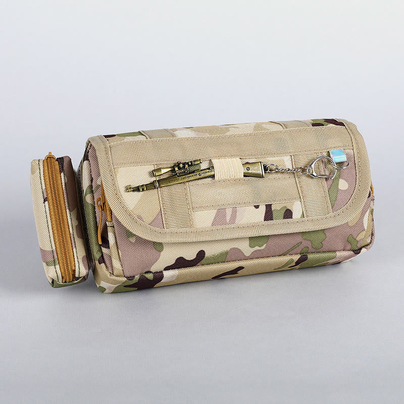 Taktischer Großraum-Stiftemechanismus Camo Reißverschluss-Stiftemechanismus