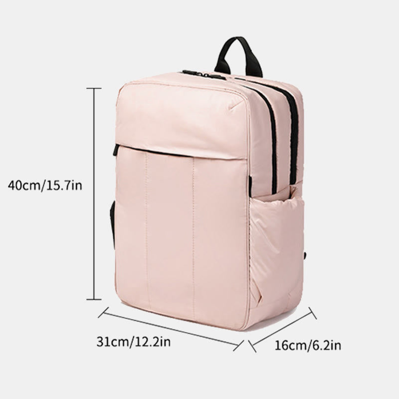 Rucksack für Reise Daunenjacke Multifunktionale wasserdichte Reisetasche