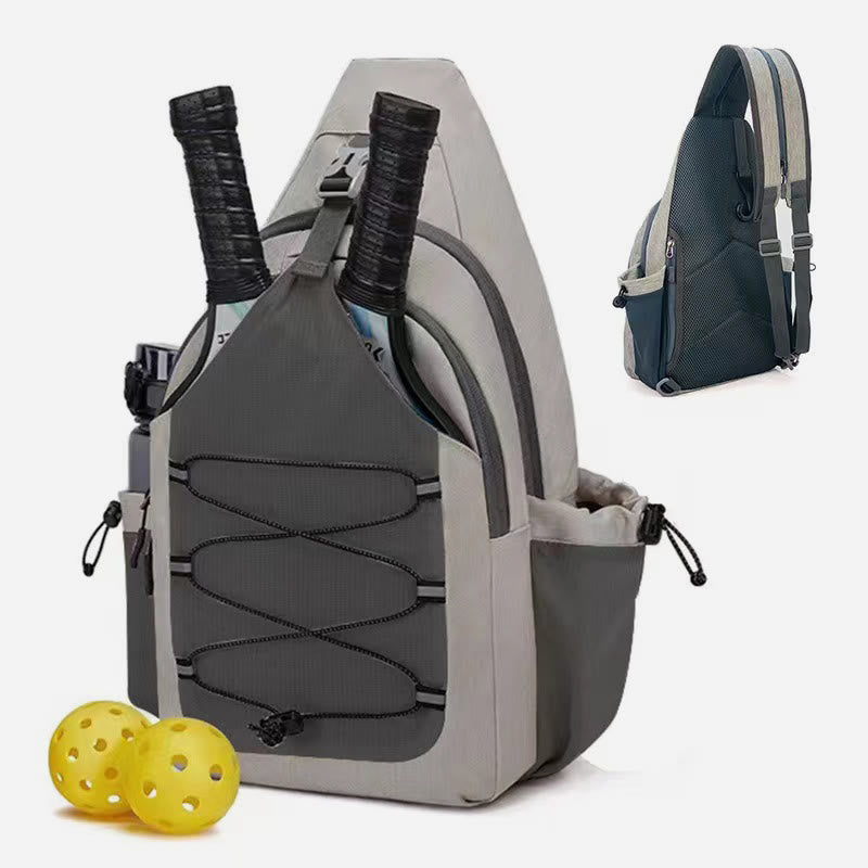Pickleball-Tasche, Rucksack, verstellbar, Racketball-Schultertasche, umwandelbarer Rucksack