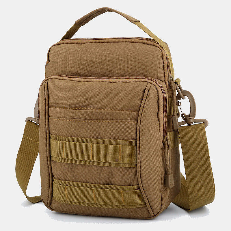 Kleine Umhängetasche mit Militär-Camouflage-Motiv für Herren