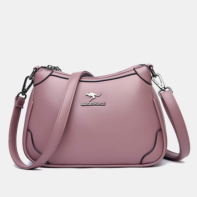 3-Wege-Verwendung, große Schultertasche, Umhängetasche, Handtasche
