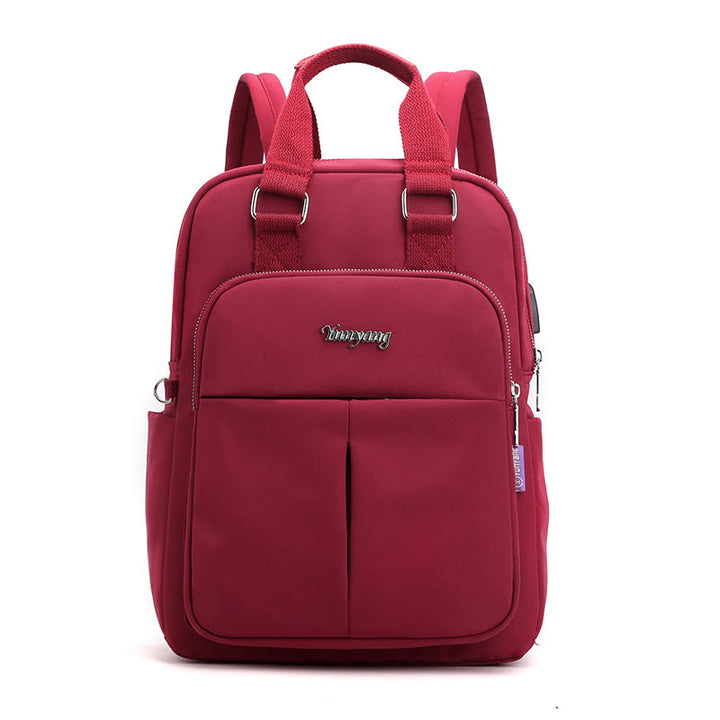 Solider Laptop-Rucksack mit großem Fassungsvermögen für Damen