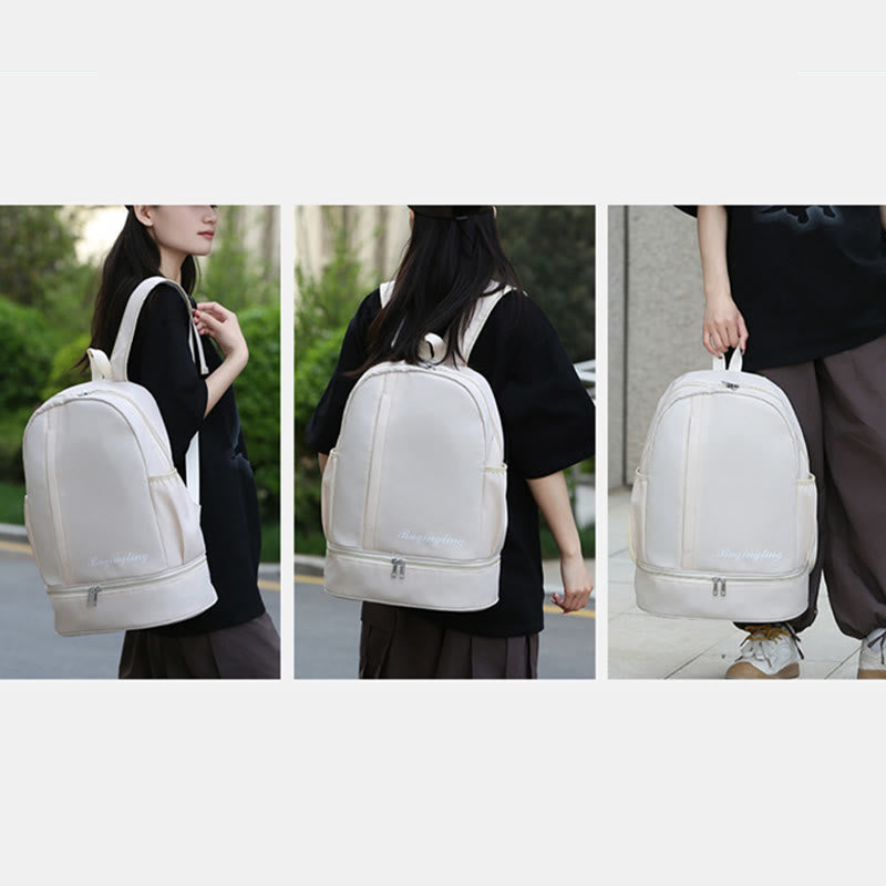 Leichter Schwimm-Yoga-Sport-Rucksack mit Schuhfach