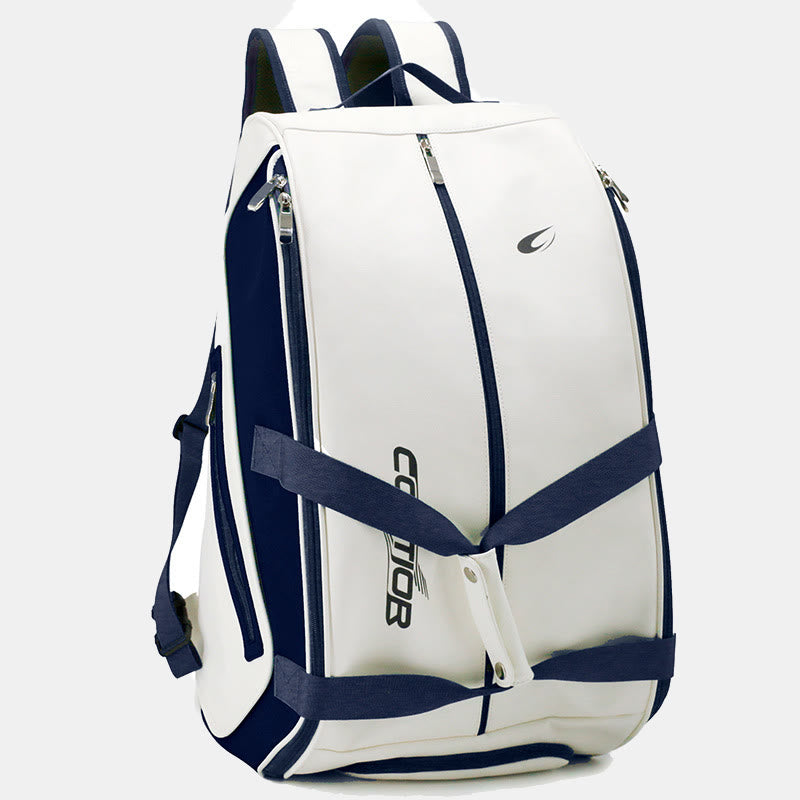 Großer Schlägerrucksack, Tennis- und Pickleball-Paddle-Tasche mit Schuhfach