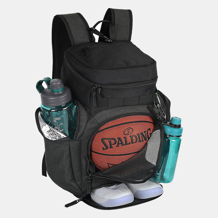 Unisex Fußball Basketball Rucksack Sport Rucksack mit Schuhfach