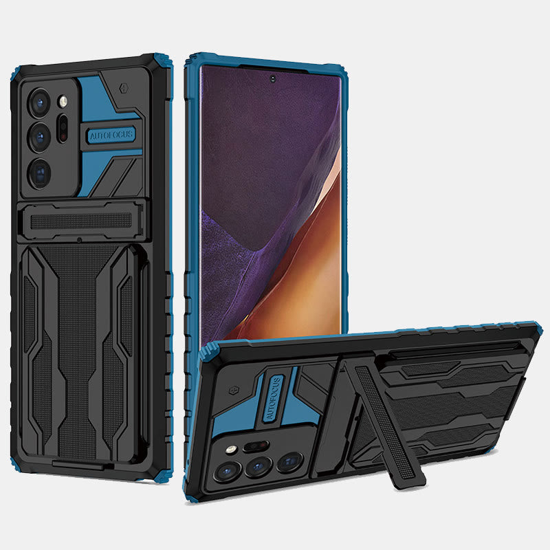 Silikon-Telefon-Brieftaschenhülle für iPhone mit abnehmbarem Kartenhalter und Ständer
