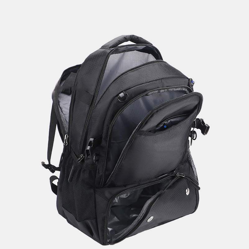 Extra großer Funktionsrucksack Sporttasche Schlägertasche mit Schuhfach