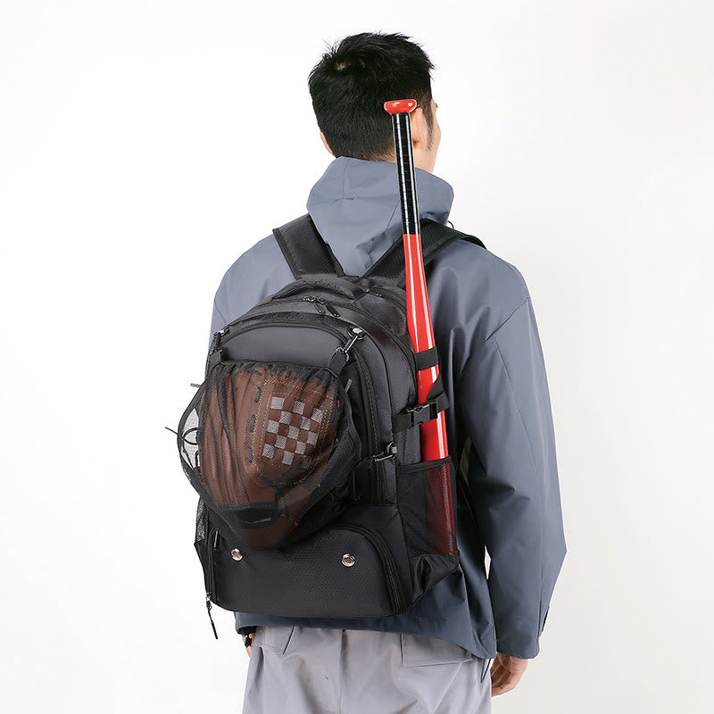 Extra großer Funktionsrucksack Sporttasche Schlägertasche mit Schuhfach