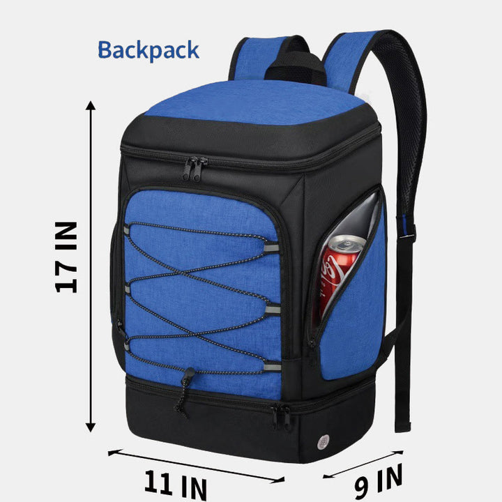 Funktionelle Sporttasche Outdoor Rucksack mit Ballfach & Schuhfach