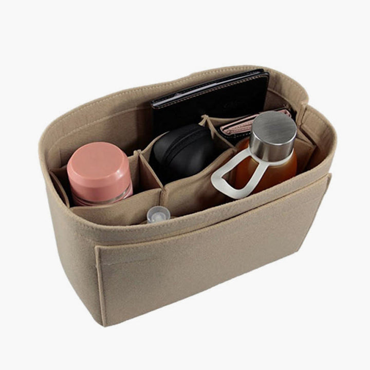 Aufbewahrungstasche für Zuhause, große Kapazität, Filztasche mit mehreren Fächern