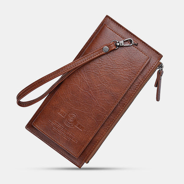 Multifunktionaler Kartenhalter, lange, schmale Brieftasche