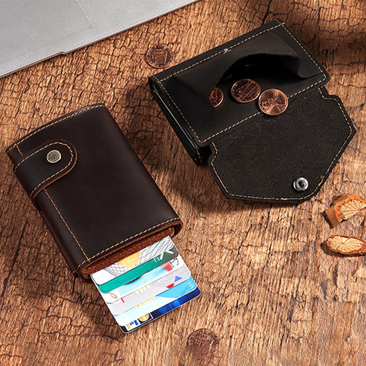 RFID Retro Kartenhalter Business Geldbörse