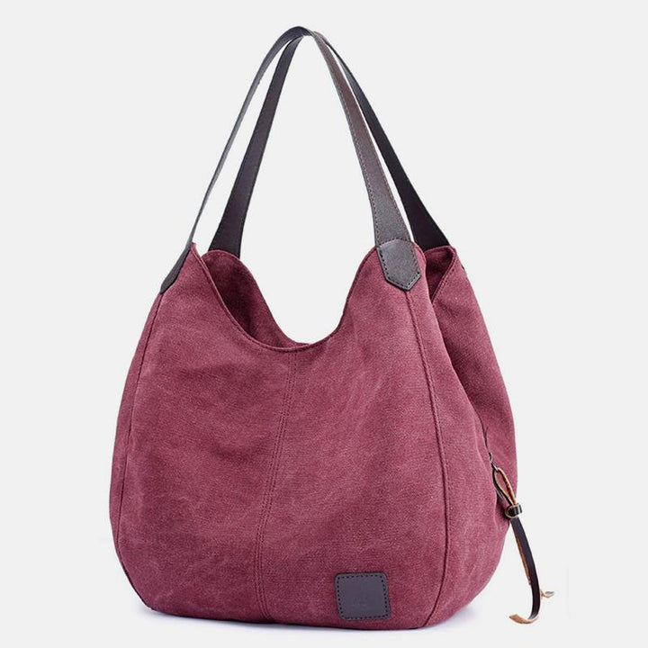 Retro Handtasche mit großem Fassungsvermögen, Umhängetasche