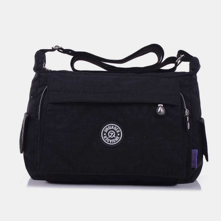 Umhängetasche Kleine Geldbörse für Damen Nylon Schultertasche mit Multi-Tasche