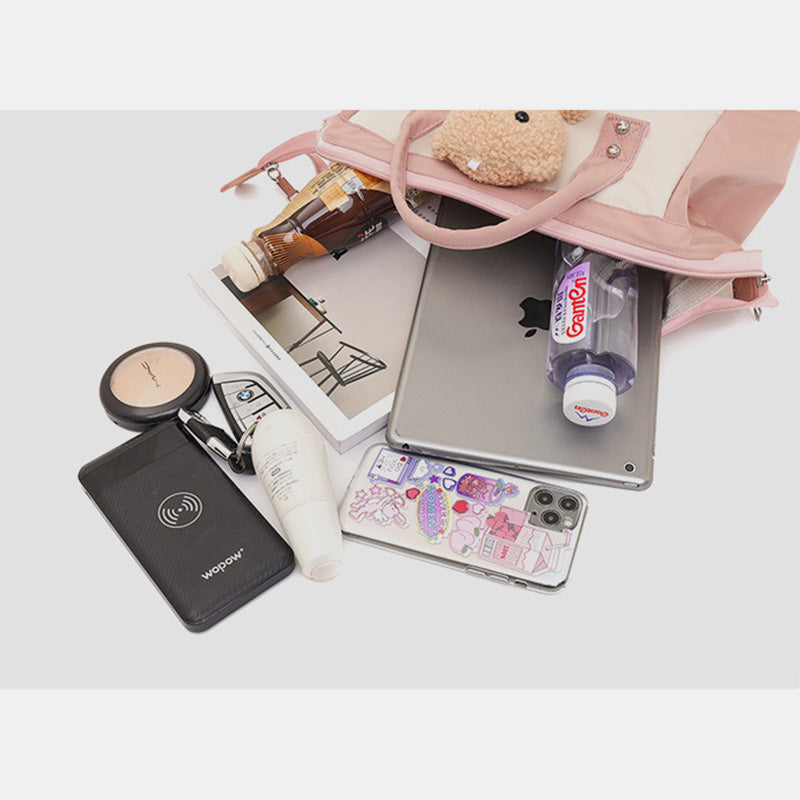 Kawaii Rucksack für Teenager-Mädchen, süßer College- und Highschool-Rucksack für Laptop und Bücher