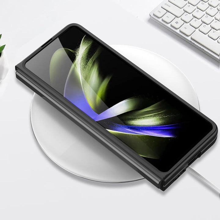Faltbare Clamshell-Telefonhülle für Samsung Z Fold 5 Kartenhalter
