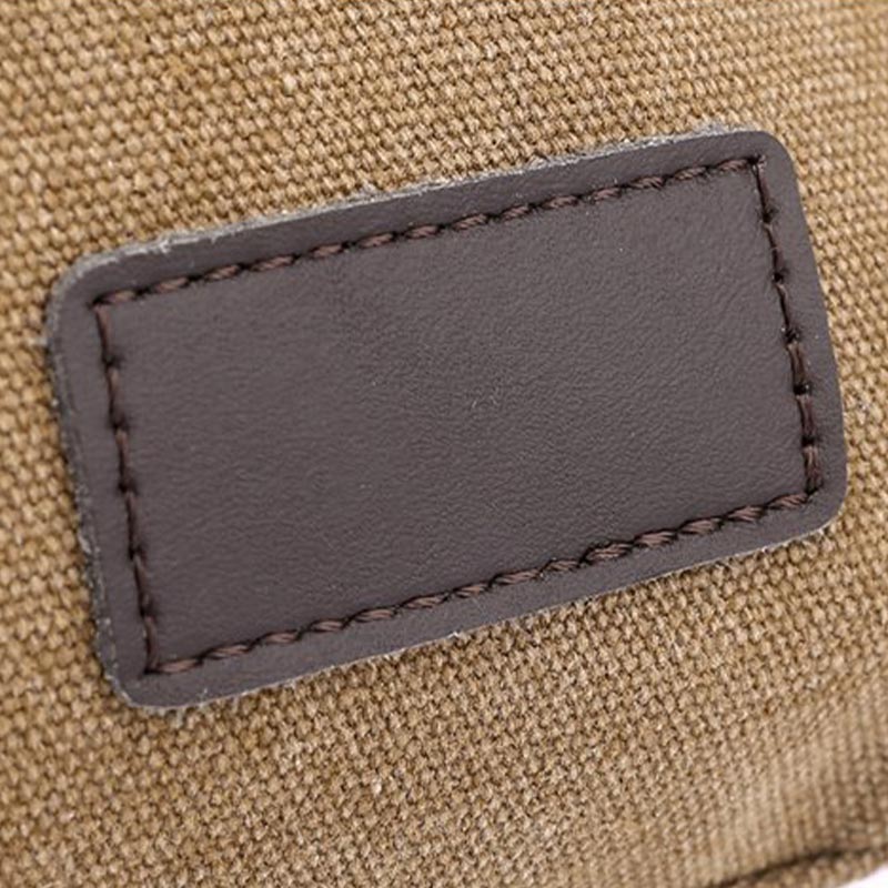 Lässige Messenger-Tasche aus Canvas mit großem Fassungsvermögen