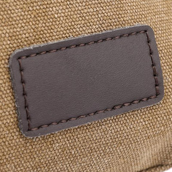 Lässige Messenger-Tasche aus Canvas mit großem Fassungsvermögen