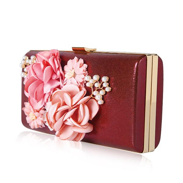 Abendtasche mit Blumenmuster